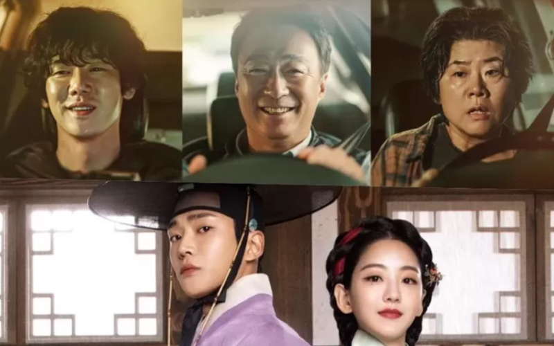 Drama terbaru tvN (saluran TV Korea Selatan), A Bloody Lucky Day yang raih rating tinggi pada penayangan perdanaya, Senin (20/11/2023) malam. (klikaktual.com)