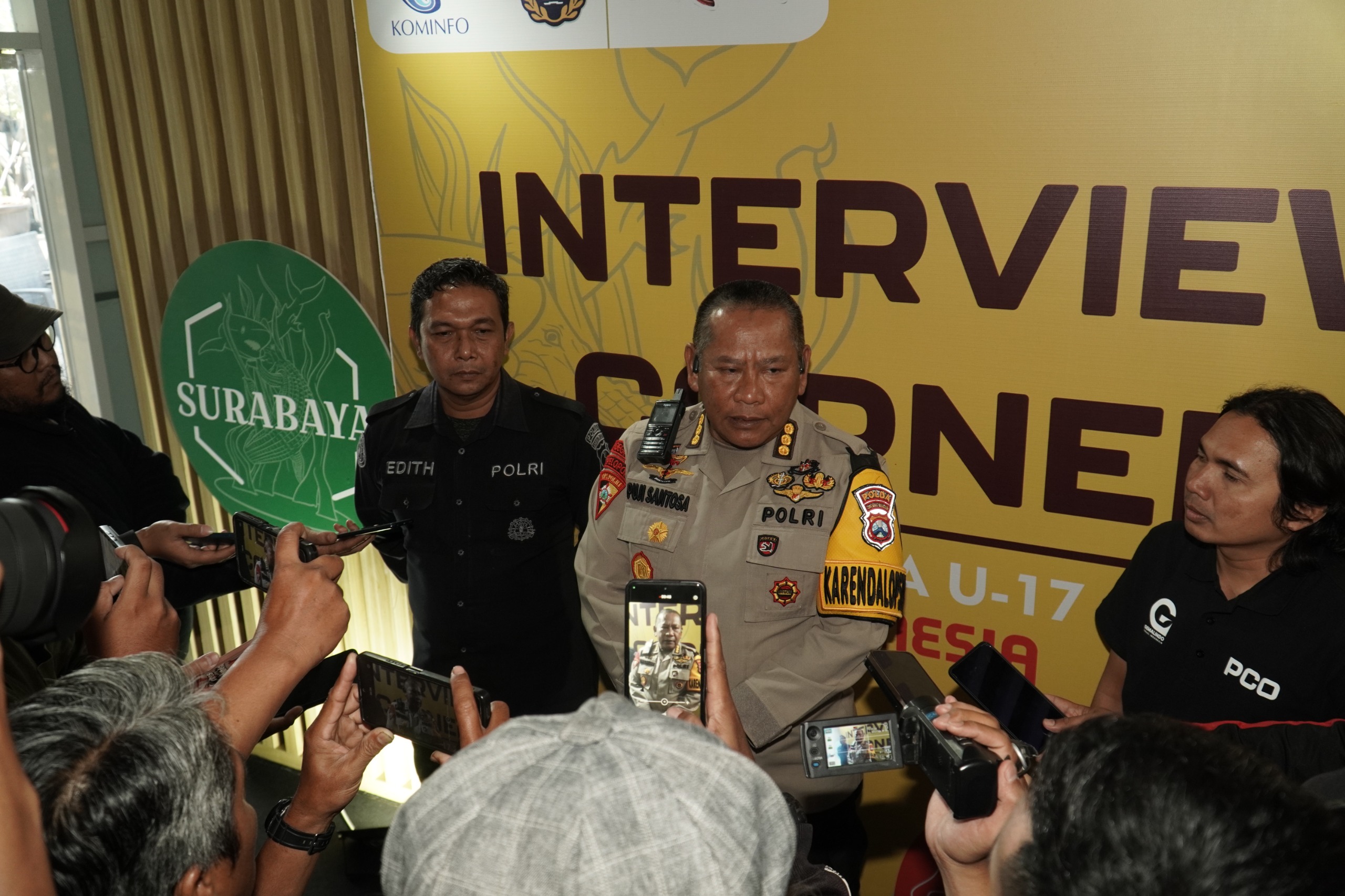 Kepala Biro Operasional (Karo Ops) Polda Jatim Kombespol Puji Santosa. (Foto: Media PSSI)