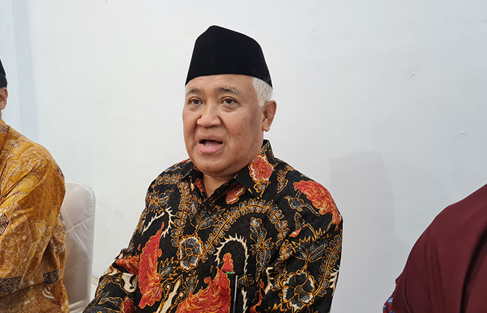Ketua Umum PP Muhammadiyah Periode 2005-2015 Din Syamsuddin.Naila Nihayah/Radar Jogja