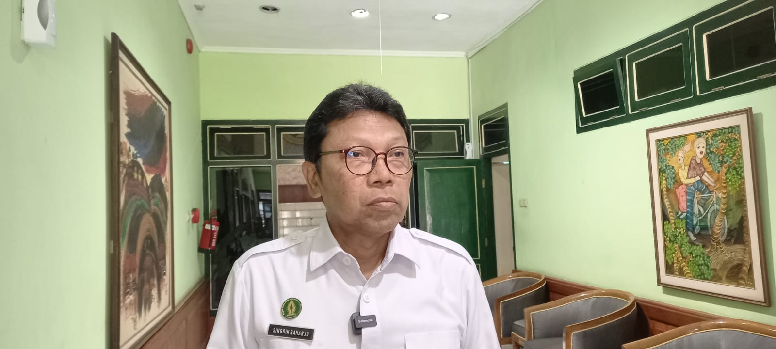SIAP: Pejabat Wali Kota Jogja Singgih Raharjo. (Khairul Ma
