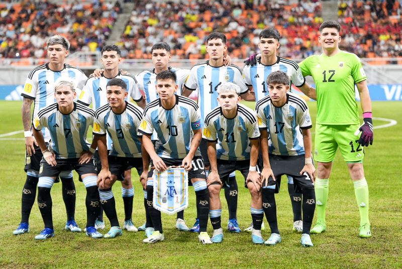 Timnas Argentina U-17. (Foto: Doc. LOC WCU17/BRY)
