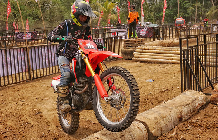 BERLAGA: Ajang perlombaan Enduro Race Piala Bupati Magelang Tahun 2023 tingkat nasional mulai digelar di area Stadion Gemilang Kabupaten Magelang, 25-26 November 2023.