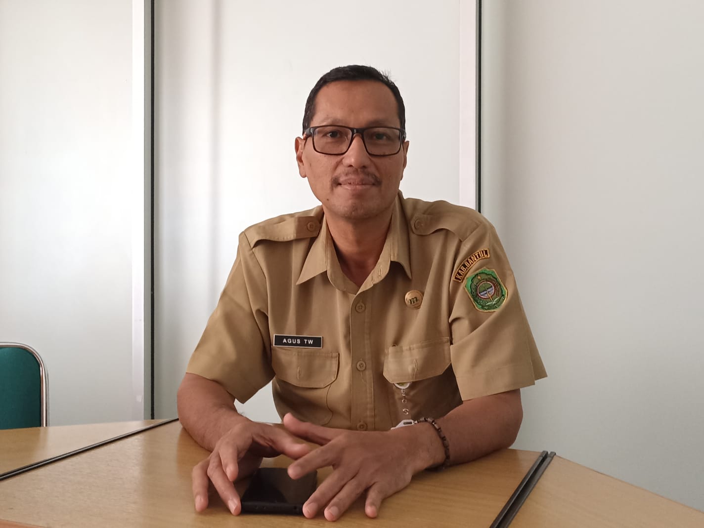 SIGAP: Kepala Dinas Kesehatan Kabupaten Bantul, Agus Tri Widyantara. (Gregorius Bramantyo/Radar Jogja)