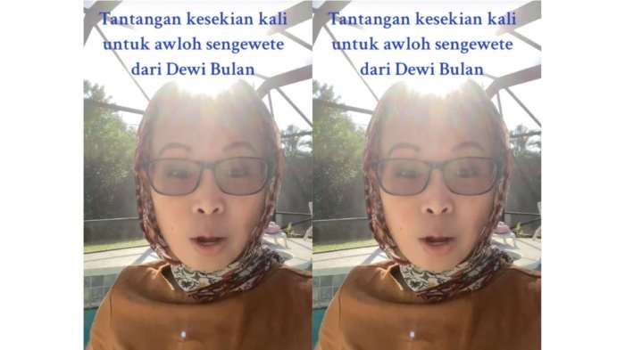 Sosok wanita bernama Dewi Bulan.