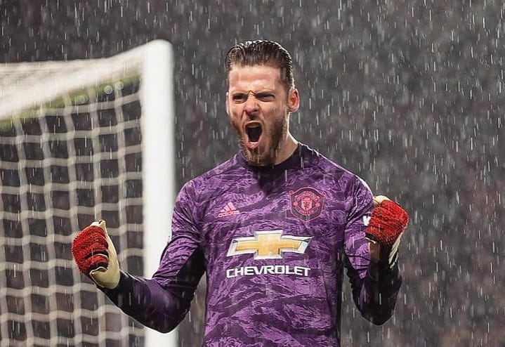 MANTAB: David de Gea, mantan kiper Manchester United, dikabarkan akan segera memilki klub baru. (Ig Pribadi)