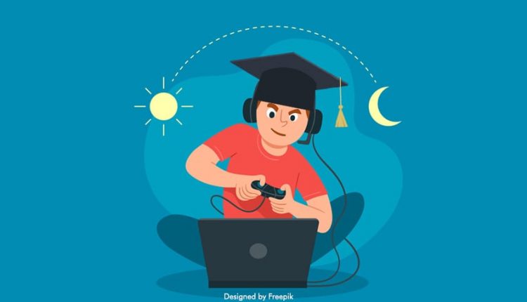 Ilustrasi Kampus Gamer