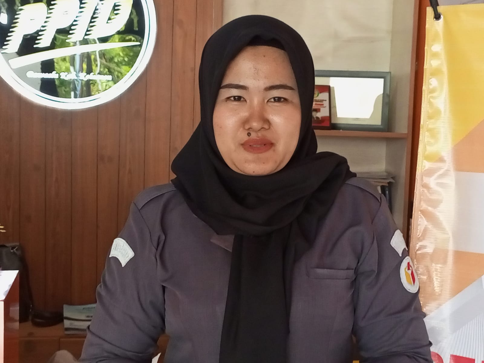 Koordinator Divisi Hukum dan Penyelesaian Sengketa Bawaslu Kebumen Eka Rohmawati. (M HAFIEDRADAR KEBUMEN)