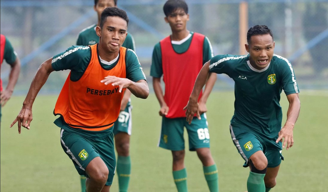 Potret Sesi Latihan Persebaya Surabaya (jawa pos)