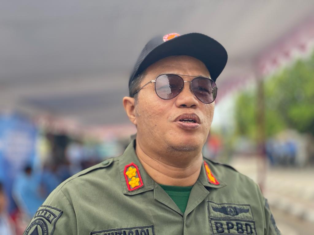 SIGAP: Kepala Bidang Kedaruratan dan Logistik BPBD Bantul Antoni Hutagaol. (Gregorius Bramantyo/Radar Jogja)