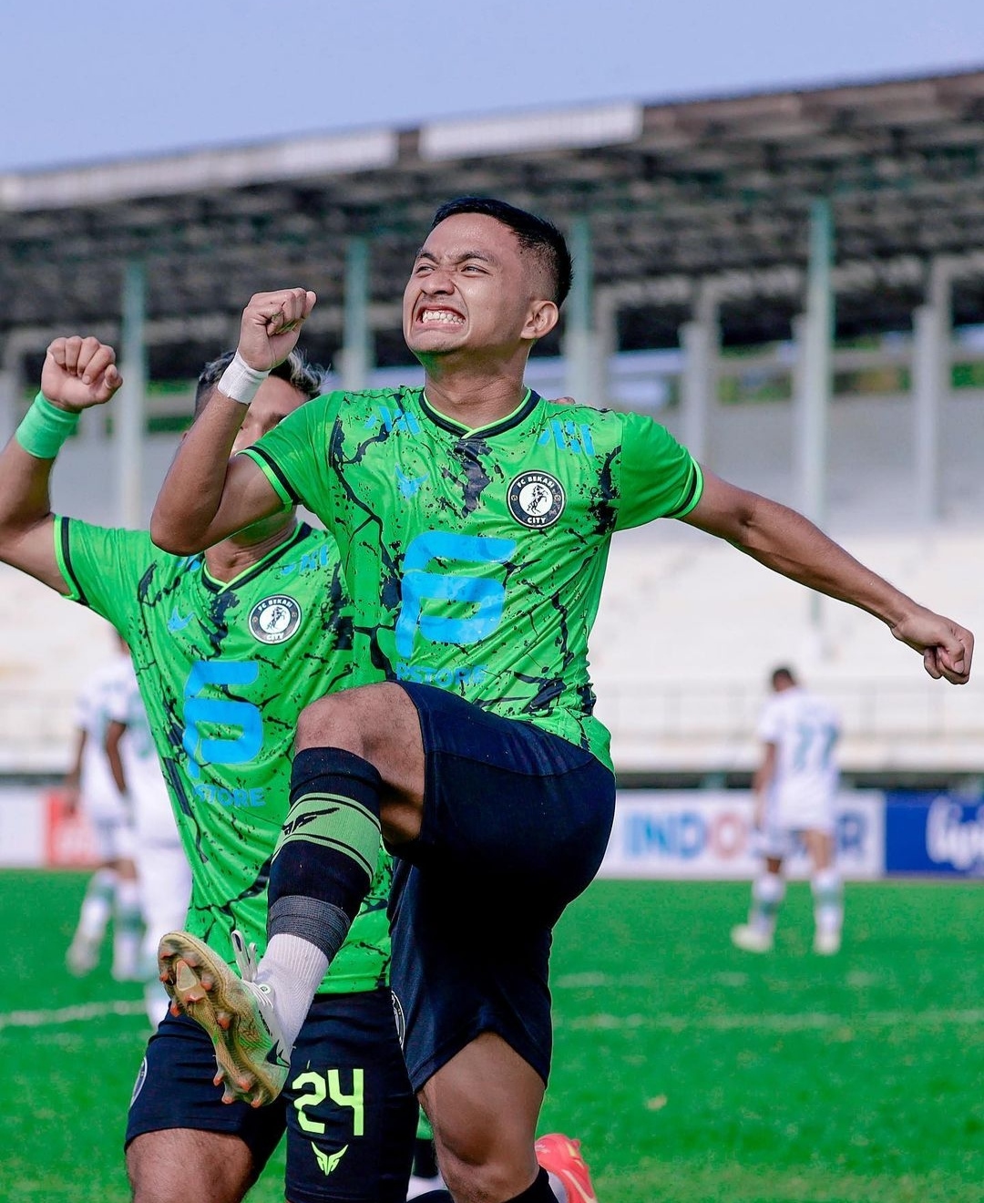FC Bekasi City pastikan satu tiket 12 besar pegadaian liga 2 usai tekuk PSKC Cinahi 2-0 (IG fcbekasi)