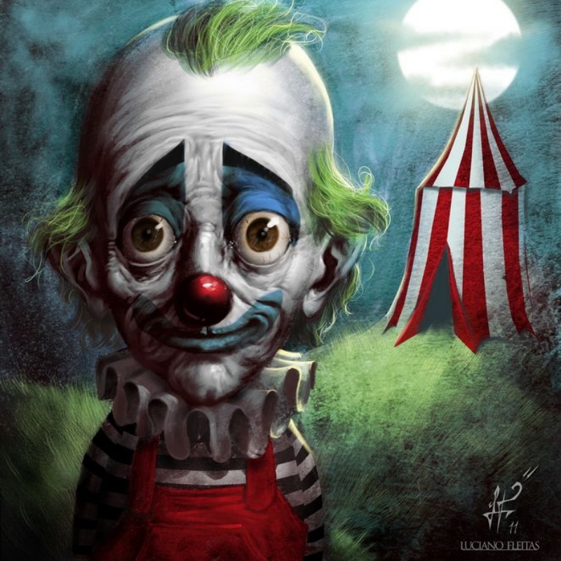 Ilustrasi clown. (Dok Pinterest)
