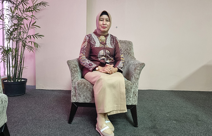 BERDEDIKASI TINGGI: Herum Fajarwati resmi menjabat sebagai Kepala BPS DIJ sejak April 2023. Sebelumnya dia banyak bertugas di wilayah Sumatera hingga akhirnya dipromosikan ke kampung halamannya.