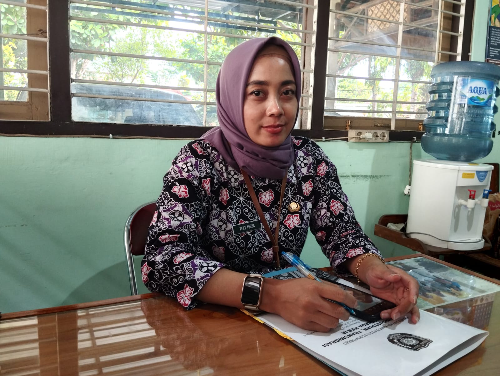 Kabid Tenaga Kerja dan Transmigrasi, Dinas Perindustrian Transmigrasi dan Tenaga Kerja (Dinperintransnaker) Kabupaten Purworejo Veny Yudha Apriyani.