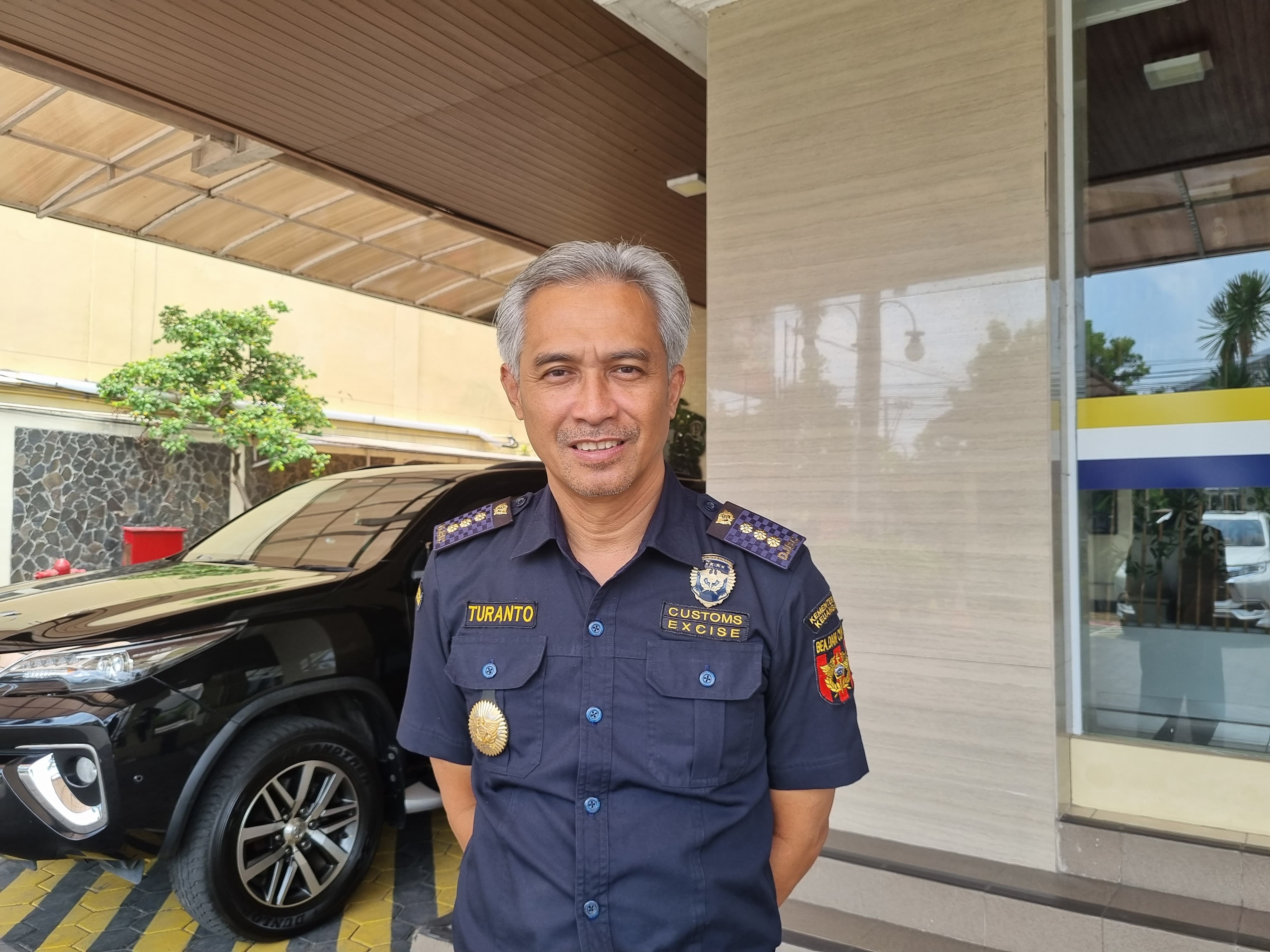 Kepala Seksi Pelayanan Kepabeanan dan Cukai VI Kantor Pengawasan dan Pelayanan Bea dan Cukai (KPPBC) Yogyakarta Turanto. (Fahmi Fahriza/Radar Jogja)