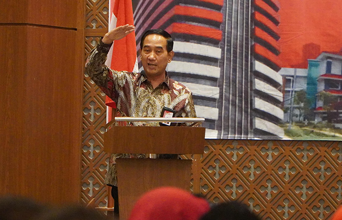 KOMITMEN - Direktur Pembinaan Peran Serta Masyarakat, Kedeputian Bidang Pendidikan dan Peran Serta Masyarakat KPK, Brigjen Kumbul Kusdwijanto Sudjadi.