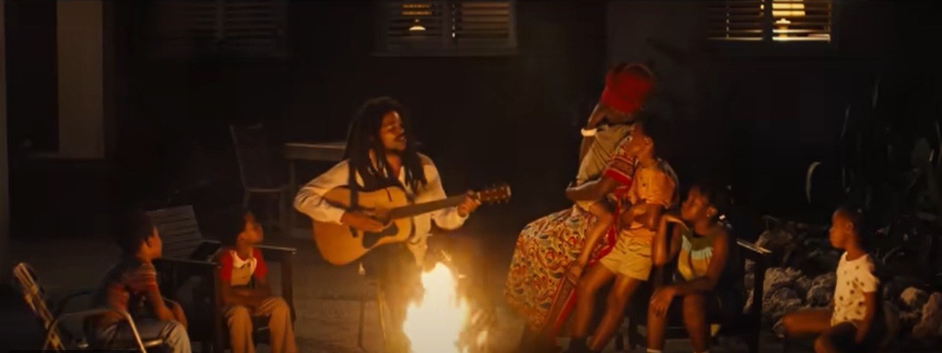 cuplikan trailer Bob Marley : One Love( Foto : youtube paramountpicture  )