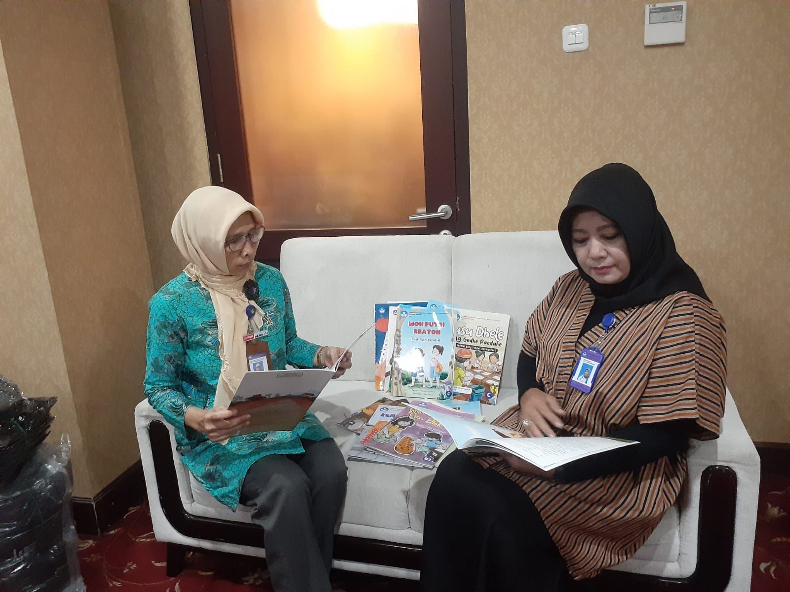 SARING: Suasana Diseminasi Produk Penerjemahan Tahun 2023 yang diadakan Balai Bahasa Provinsi DIY di Royal Darmo Malioboro pada Kamis (7/12/2023). (Agung Dwi Prakoso/ Radar Jogja)