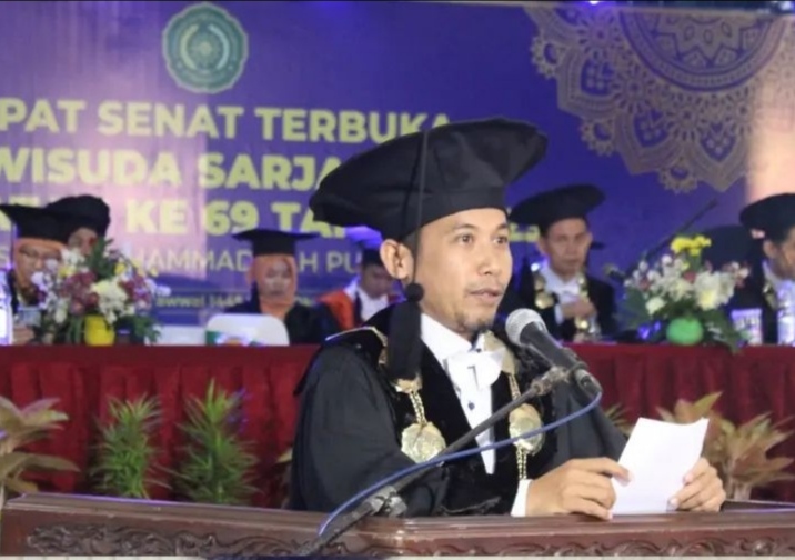 Rektor Universitas Muhammadiyah Purworejo Dr. Teguh Wibowo, M.Pd.