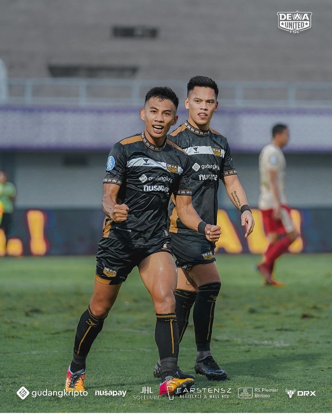 Tertunda hujan deras, Dewa United ditahan imbang Bali United 1-1 (ig dewaunitedfc)