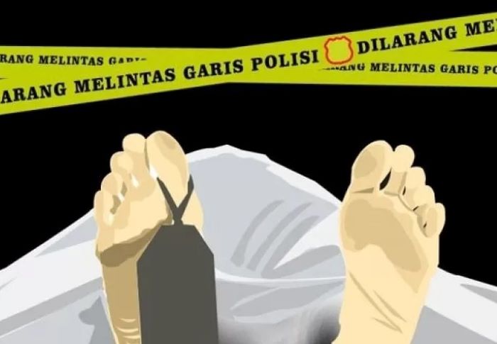 ilustrasi garis polisi