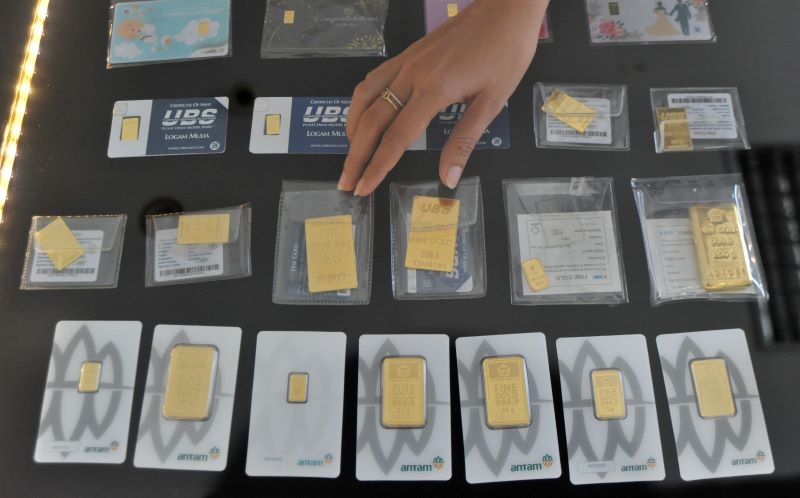 ilutrasi emas Antam (istimewa)