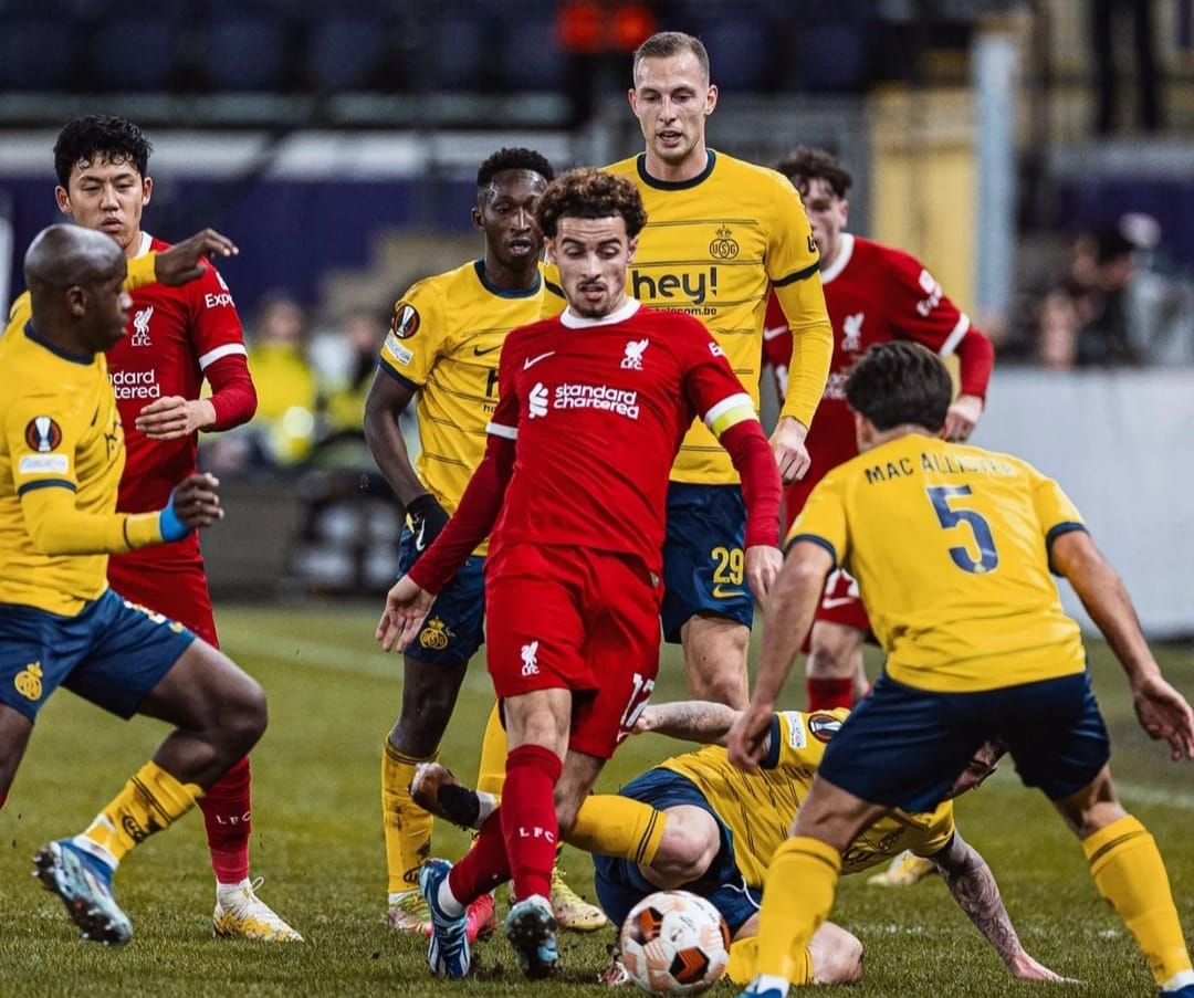 liverpool telan kekalahan 1-2 atas Union St.Gilloise (ig liverpoolfc)