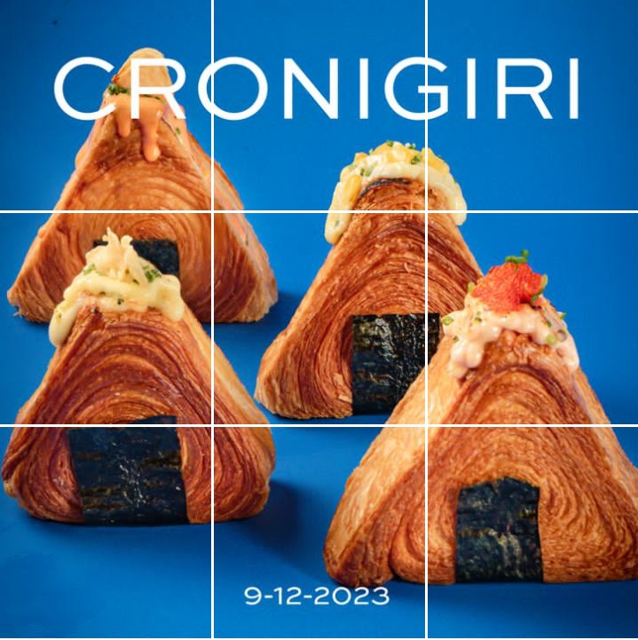 Cronigiri menu viral di kintaro sushi Jakarta (Foto : Instagram @kintarosushijkt )