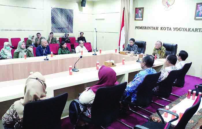 MITIGASI: Suasana penandatanganan kesepakatan antara Pemerintah Kota Jogja dengan BMKG   Jogjakota.go.id