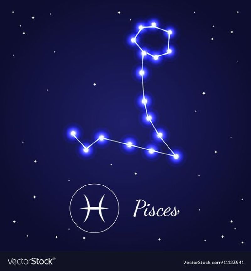 Zodiak Pisces. (vectorstock.com)