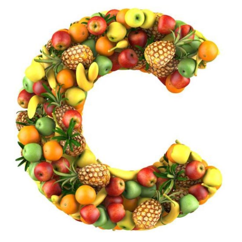 Ilustrasi buah-buahan yang mengandung vitamin C. (Pinterest/organicfacts.net)