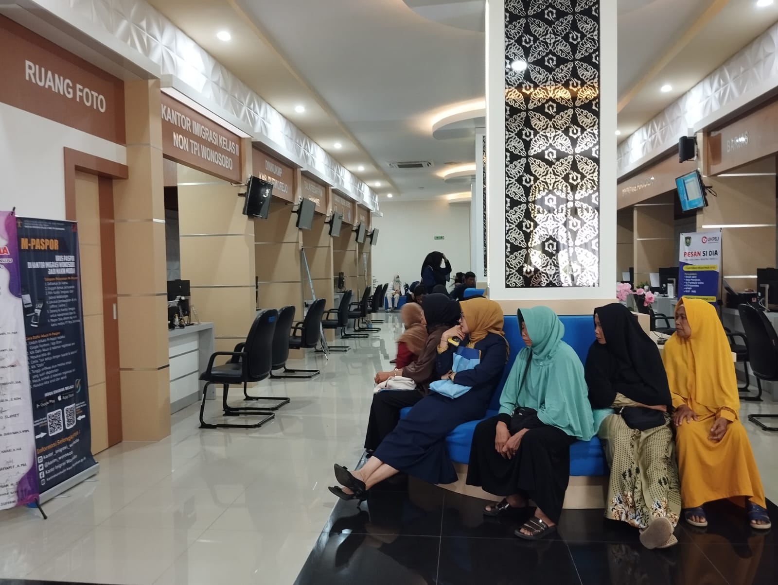 Suasana kunjungan di MPP Purworejo pada beberapa waktu lalu. JIHAN ARON VAHERA/RADAR JOGJA