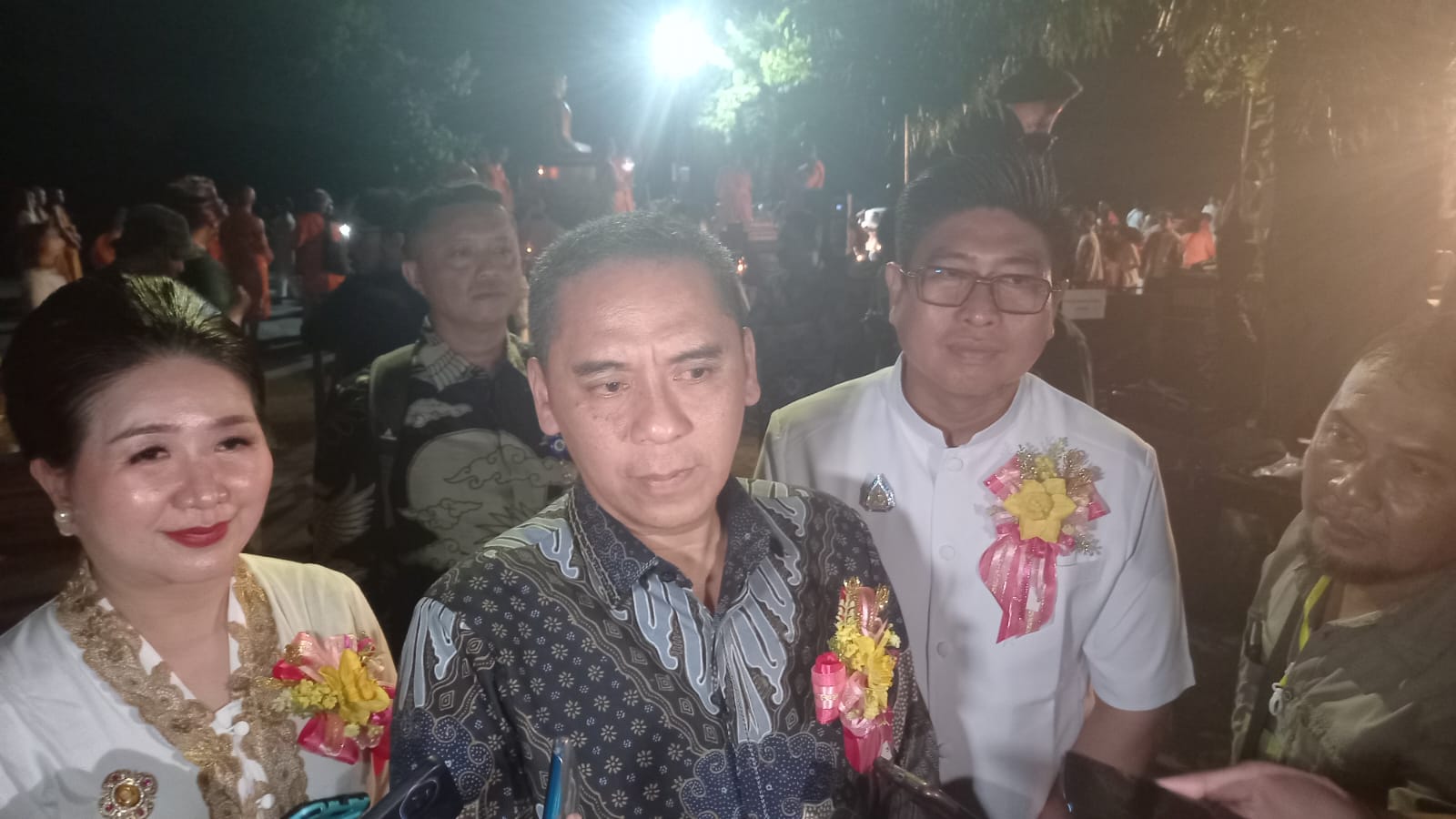 Foto: Saiful Rahmat Dasuki (tengah) -  Naila Nihayah/Radar Jogja