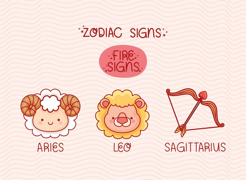 Ilustrasi zodiak tipe api / Freepik