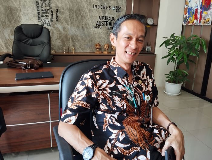 Kepala DPTMPTSP Purworejo Agung Wibowo - JIHAN ARON VAHERA/RADAR JOGJA