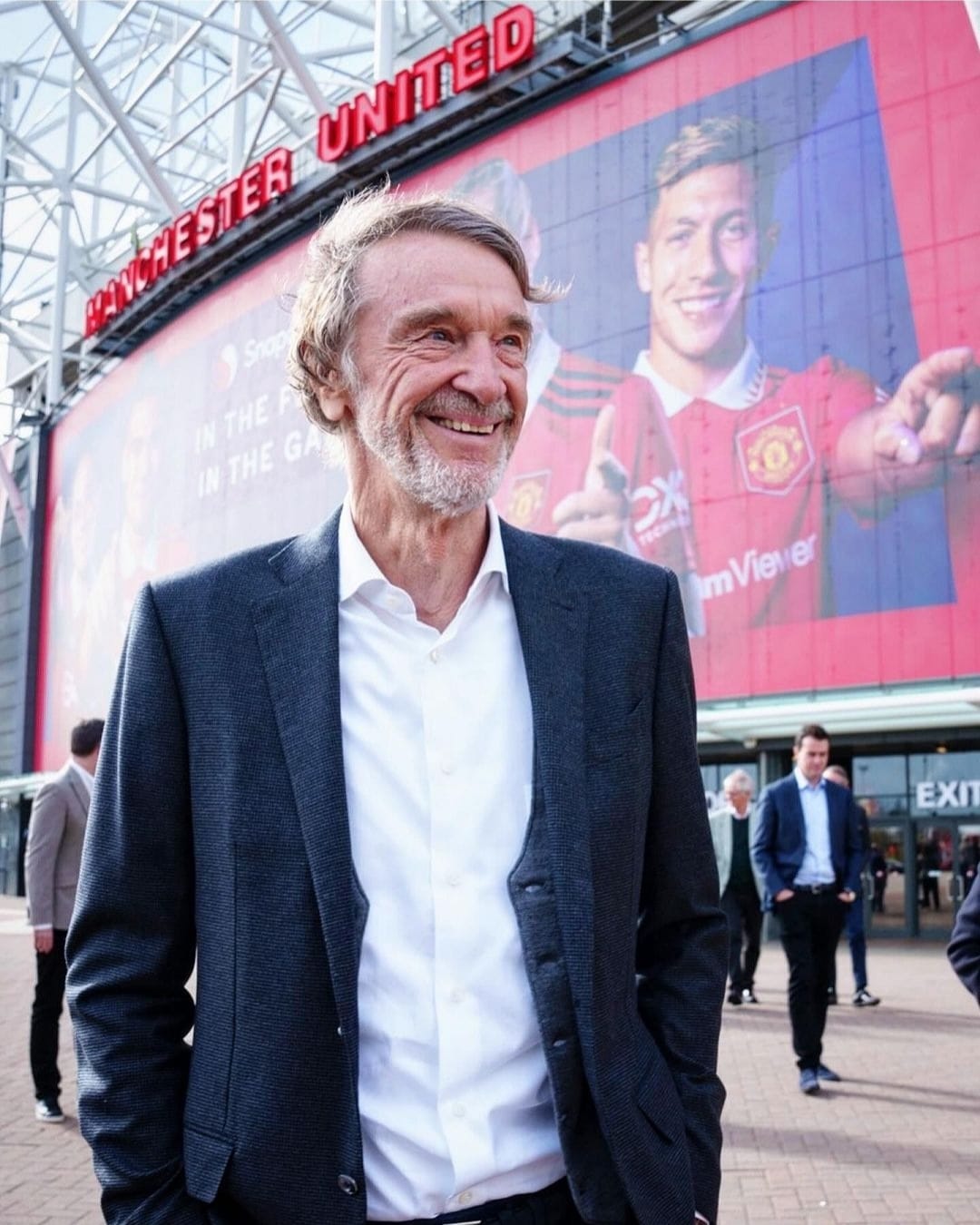 Sir Jim Ratcliffe resmi akuisisi 25 persen saham Manchester United (tangkapan layar ig fabrizioromano)