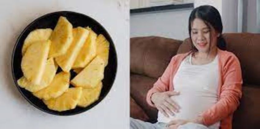 ilutrasi konsumsi nanas sering dikaitakan dengan penyebab keguguran pada bumil (theasianpermanent.com )