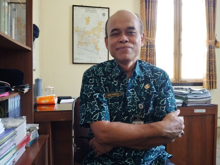 Kepala Dinas Ketahanan Pangan dan Pertanian (DKPP) Purworejo Hadi Sadsila - JIHAN ARON VAHERA/RADAR&nbsp;JOGJA