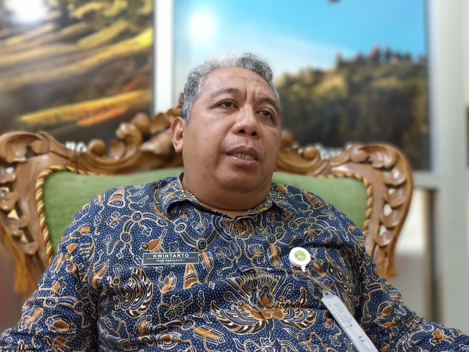 Kepala Dinas Pariwisata Bantul Kwintarto Heru Prabowo. (Gregorius Bramantyo/Radar Jogja)