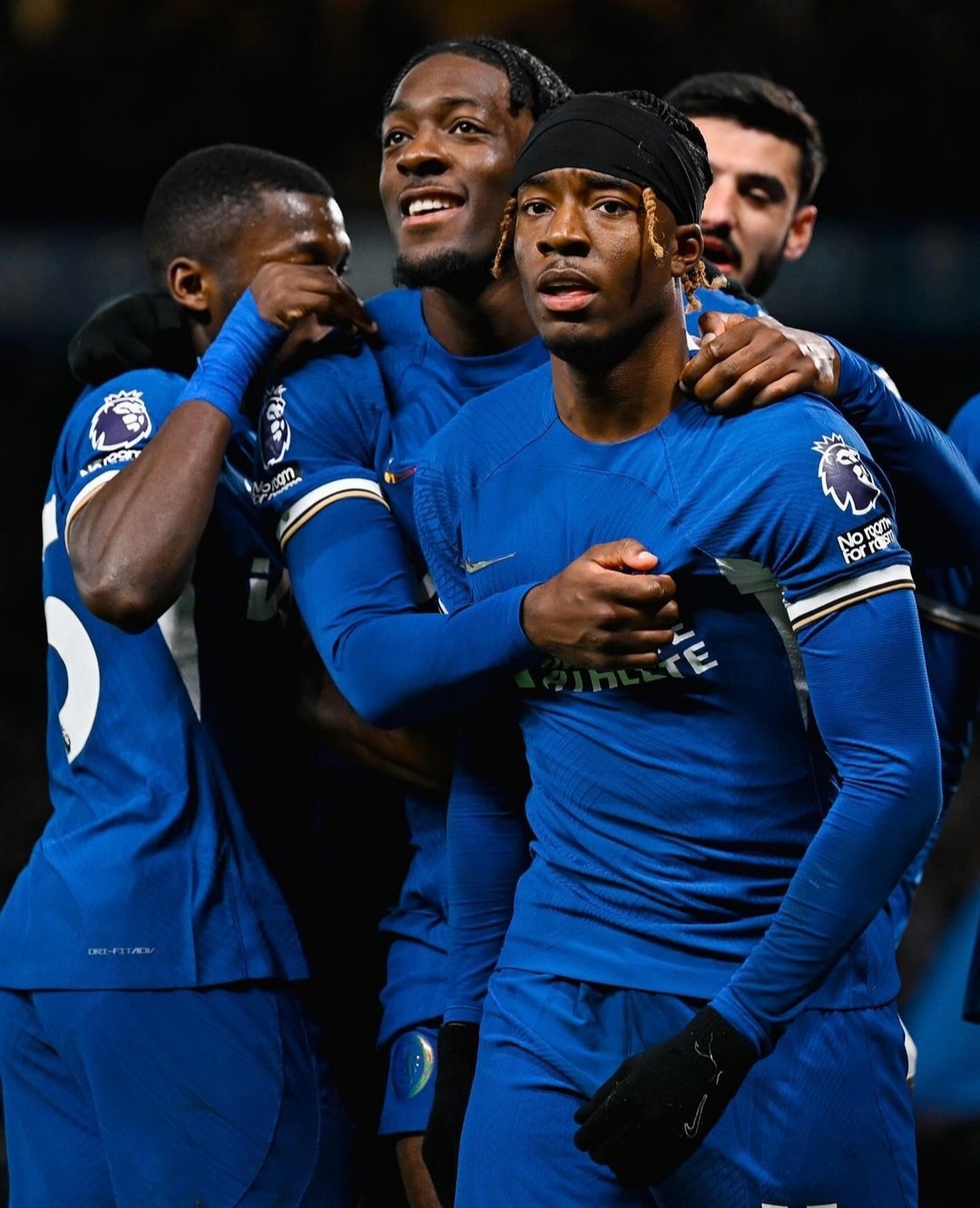 TRUE BLUE: Chelsea raih tiga poin kala menjamu Crystal Palace dengan skor 2-1. (ig chelseafc)