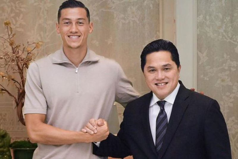 Jay Idzes resmi menjadi WNI usai ikrarkan sumpan di kanwil kemenkumham DKI Jakarta (istimewa)