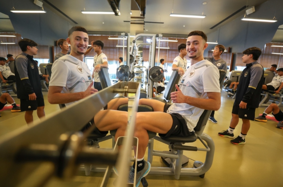 Rafael Struick dan Ivar Jenner tiba di Turki untuk lakoni TC bersama timnas Indonesia (pssi)