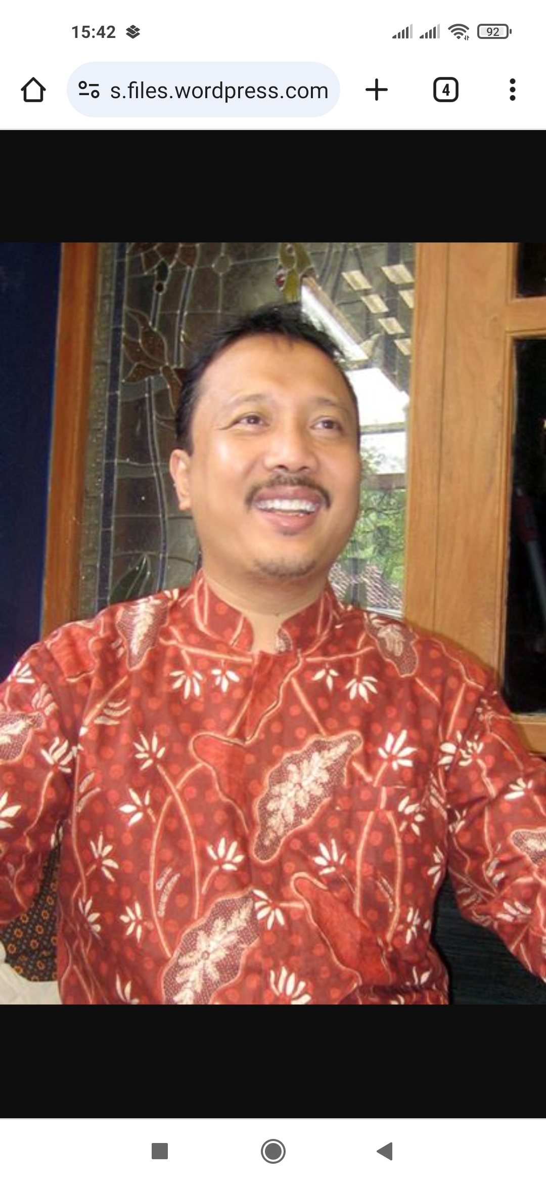 KOMITMEN: Pengelola Bank Sampah Griya Sapu Lidi Erwan Widyarto. (Istimewa)