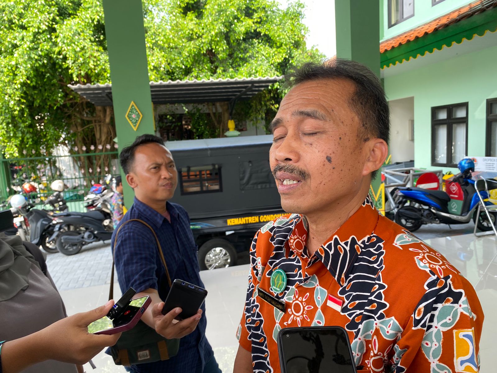 Kepala Dinas Pekerjaan Umum Perumahan Dan Kawasan Permukiman Kota Jogjakarta, Hari Setyowacono (02/01/2024).   Foto: Agung Dwi Prakoso/ Radar Jogja.