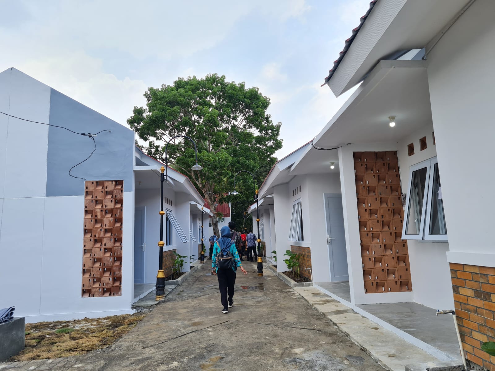 UNIT BARU: Kementerian PUPR baru saja menyerahkan hasil pekerjaan pembangunan 20 unit rusus Kota Magelang di kawasan Kedungsari, Rabu (3/1/2024).