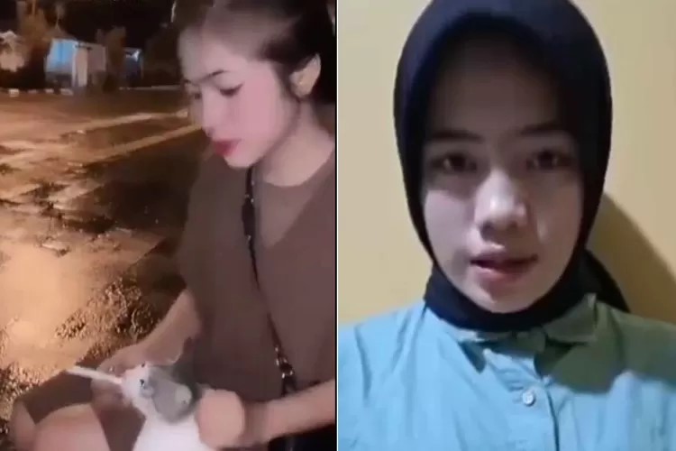 Potret pemilik akun Icasagee yang viral lantaran beri rokok pada kucing. ((Tangkapan layar X / @Alfizahpiliang2 / @tidurnyenya))