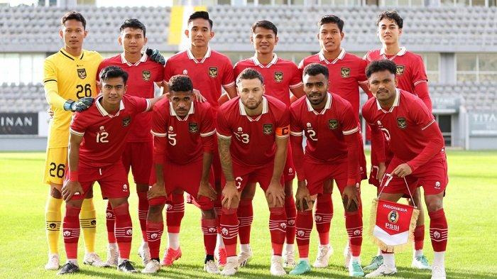 MERAH: skuad timnas Indonesia di Piala Asia 2023 (istimewa)