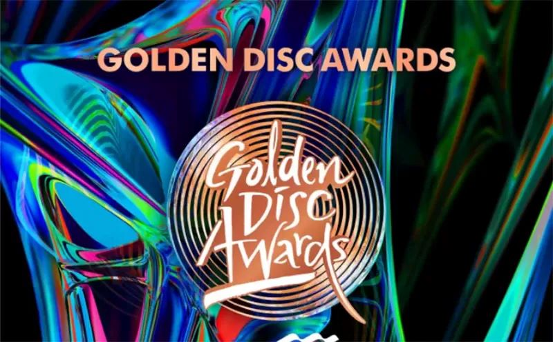 Poster Golden Disc Awards ke-38 yang akan diselenggarakan di Jakarta, Indonesia.