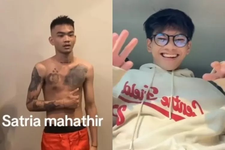 Seleb TikTok Satria Mahathir alias Cogil ditangkap. (TikTok @satriamahathir)
