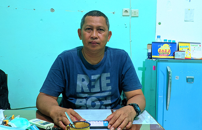 Kepala Bidang Pencegahan dan Pengendalian Penyakit (P2P) Dinkes Gunungkidul Sidiq Hery Sukoco