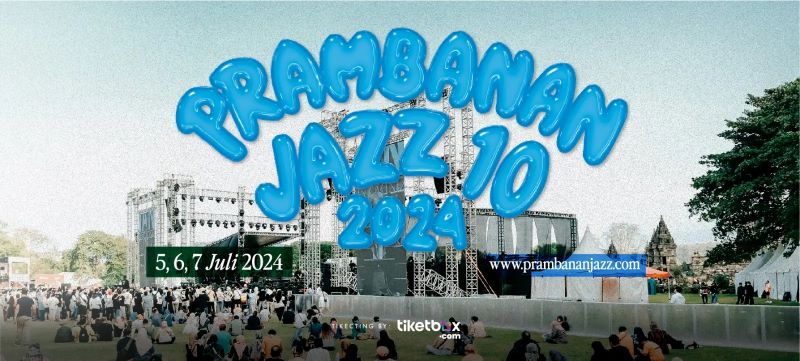 Poster Prambanan Jazz Festival 2024.(eventori.id)